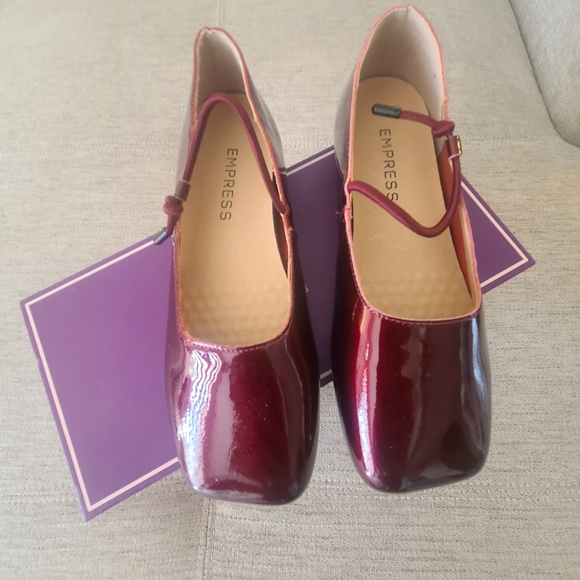 Empress Australia Shoes New Empress Australia Red Patent Leather